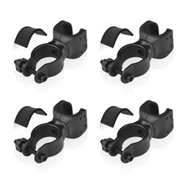 VBRHFRIF 4 Pieces of Cane Bracket, Wheelchair Accessories, Rotating Bracket, Scooter Cane Frame, Drive Booster