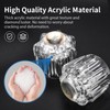 Bathroom Faucet Knobs Replacement, Bathtub Faucet Handles 1 Pair Hot