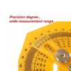 180 Degree Protractor Tool, Angle Finder Ruler, Arm Protractor Goniometer