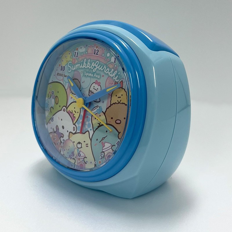 ALIAS AC22019SXSG Sumikko Gurashi Alarm Clock, Backlight, Snooze Function, Blue
