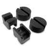 Rubber Jack Pad Pinch Weld Adapter, Universal Slotted Frame Rail