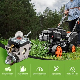 partszen Carburetor 545008097 for Husqvarna 129C 129L 129R 129LDX 129RJ Jonsered GT2228 GTS2228 BC2228 Trimmer