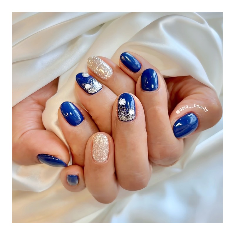 Dara Beauty 2024 December Art of the MonthSnowflake Nails❣ -