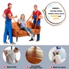 Riwer 2-Person Shoulder Strap Transport Belt Lifting Straps for Movers,