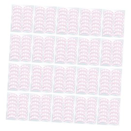 FRCOLOR 30 Sheets Eyelash Extension Stickers Grafted Eyelashes Positioning Pads for Professional DIY Use Accurate Isolation Easy Application Total