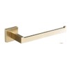 Housler® Brushed Brass (Gold) Square Bathroom accessories (Sq.BB.Toiler Holder)