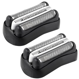 2 Stück 32B Rasierköpfe Kompatibel mit Braun Series 3, Elektrischer Ersatzkopf für Series 3 3010S 3020S 3030S 3040S 3050CC, Ersatzscherteil Rasierer Herren Zubehör Geschenk