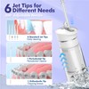 Bezvoi Mini Portable Water Flosser, 5 Modes Oral Irrigator with