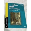 Ultra Hardware (20) Hinge Light Duty Removable Pin Brass Plated