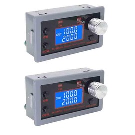 2pcs Stepper Motor Driver Controller, Integrated Board ZK-SMC02 SMC02 Micro Step Resolution Forward Reverse Delay Time Angle Speed Adjustable Stepper Motor Control Module Ne-ma17/23 Motor