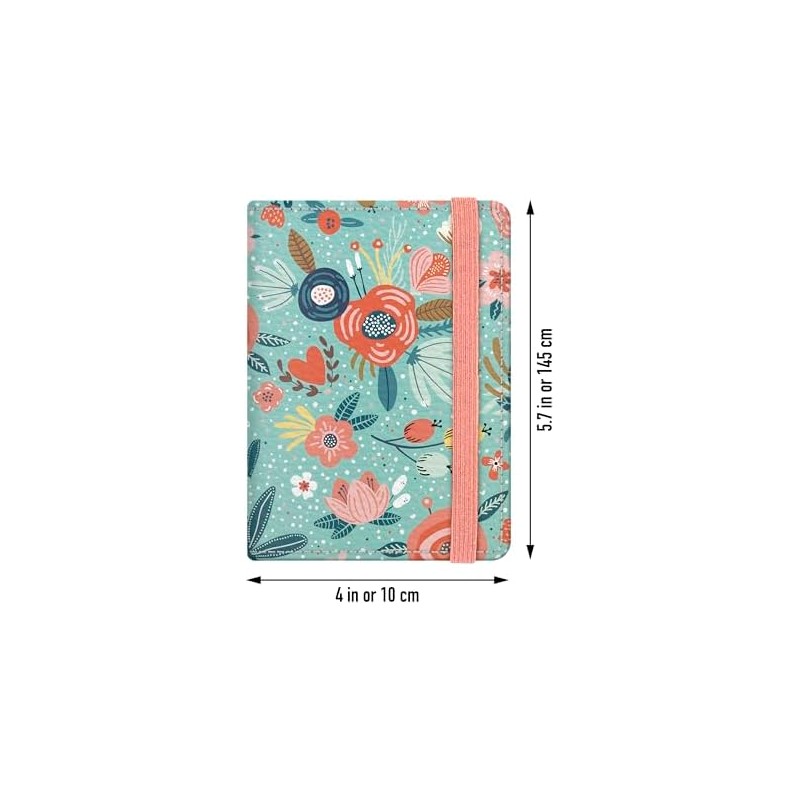 funda de pasaporte para mujeres y niños, con protección RFID,