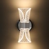 12V LED Wall Sconce with Switch, 3400K 6W 550LM Dimmable