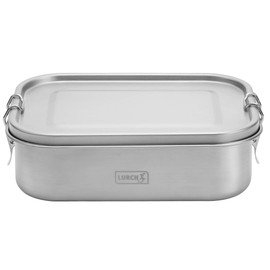 Lurch Snap 240881 Lunch Box Stainless Steel 100% Leak-Proof 1200 ml