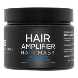 MARTHA DEBYALE HAIR TECH Hair Amplifier Mascarilla. Volumen, con extracto de Caviar Negro, 300 ml.