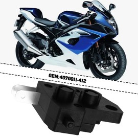eMagTech Motorcycle Brake Light Switch Front 4070011-412 Compatible with Suzuki GSX-R 600 U3 K6