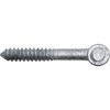 Wood Post Screw in Lag Screw Hinge 4-1/2" - Screw