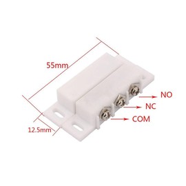 xin-sheng 5 Pcs MC-31B NC & NO Surface-Mounted Magnetic Gap Switch for Door and Window Sensor
