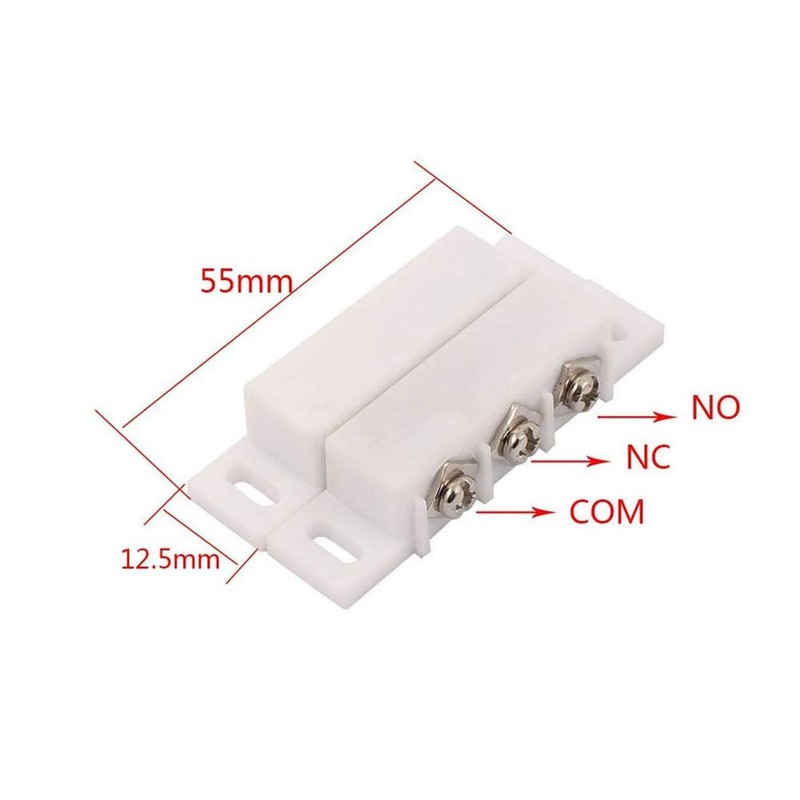 xin-sheng 5 Pcs MC-31B NC & NO Surface-Mounted Magnetic Gap