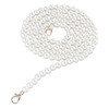 Bag Chain Belt Replacement Pearl Strap Total Length Approx. 47.2