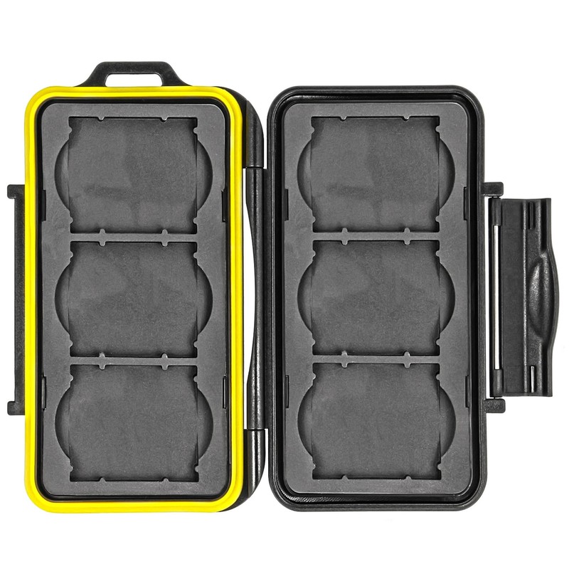 Memory Card Storage Case Box for 6X CF Cards