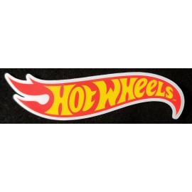 HOT WHEELS STICKER "ORIGINAL HOT WHEELS" 6 X 1  1/2" GLOSSY THICK WATERPROOF USE