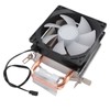 CPU Cooler Dual Heat Pipe 48CFM DC12V Quiet Operation Hydraulic