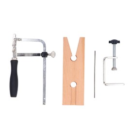 ZJchao Juego de Sierra de Joyería Profesional 3 en 1, Madera y Acero Inoxidable con 144 Hojas para Fabricación de Joyas, Carpintería, Manualidades