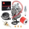 Carburetor Carb and Intake Manifold Boot For Kawasaki Bayou 300