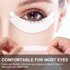 Pretty memory 100 Pairs Foam Eye Pads for Lash Extensions,