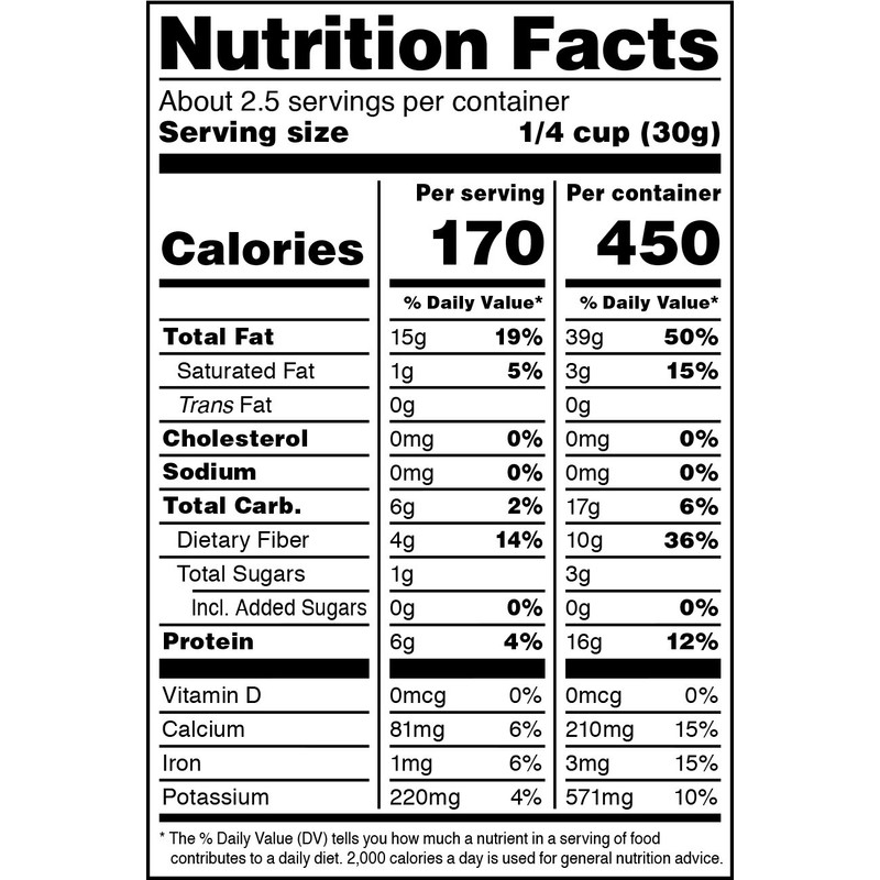 Snak Club All Natural Raw Almonds, 2.75 Ounce (Pack of