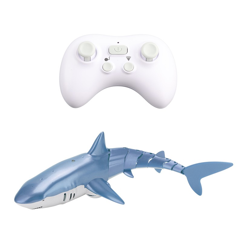 Electric RC Boat 2.4G Remote Control Pool Shark Simulation Water
