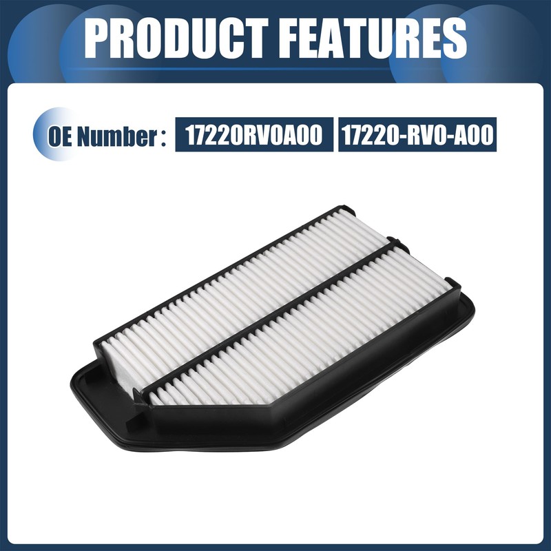 INFINAUTO Engine Air Filter Replacement for Honda ODY-SSEY 2011-2017 No.17220RV0A00