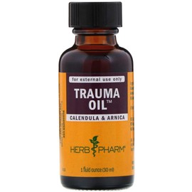 HERB PHARM Trauma Oil Compound, 1.2 Pounds (FAOIL01), 1 Fl Oz (Pack of 1)