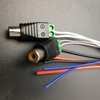 Aokus 1pc Power Input Speaker Wire Harness 10 Pin Plug