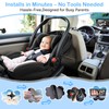 Dual Baby Car Camera for 2 Kids - 6.9'' Split