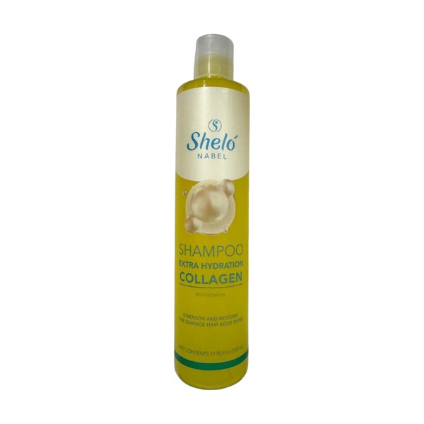 Sheló NABELExtra Hydration Collagen Shampoo, 17.92 fl oz/Shampoo Extrahidratante Colageno