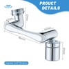 1440° Rotating Multifunctional Extension Tap, Tap Extension Attachment with 2-Way