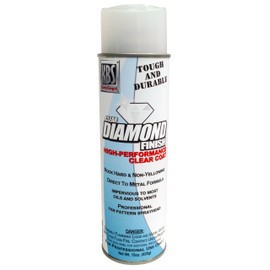 KBS Coatings 8124 Clear Satin Diamond Finish Aerosol, Covers 35 sq ft, 15 Ounce (Pack of 1)