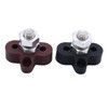 1 Black 1 Red 48V DC Max M10 Single Studs