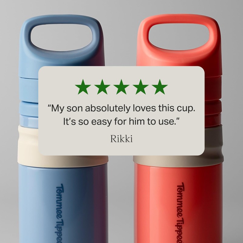 Tommee Tippee Insulated Flip Top Sporty Spill-Proof Toddler Water Bottle