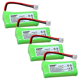 HQRP 4-Pack Phone Battery for AT&T Lucent SL82118, SL82208, SL82218, SL82318, SL82408, SL82418 + HQRP Coaster