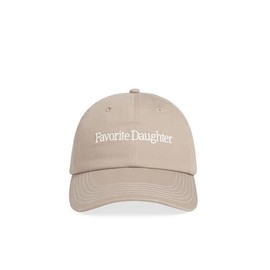 Favorite Daughter Women's Classic Logo Baseball Hat, Taupe, Tan, One Size
