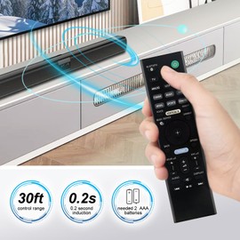Beyution RMT-AH400U Replaced Remote Control Compatible with Sony Soundbar HT-Z9F SA-WZF9 SA-Z9F HTZ9F SAWZF9 SAZ9F HT-Z9RF HTZ9RF HT-X9000F HT-XF9000 SA-X9000F SA-XF9000 Sound Bar System