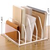 SANRUI Acrylic Desk File Organizer Holder for Desk, Clear Laddered