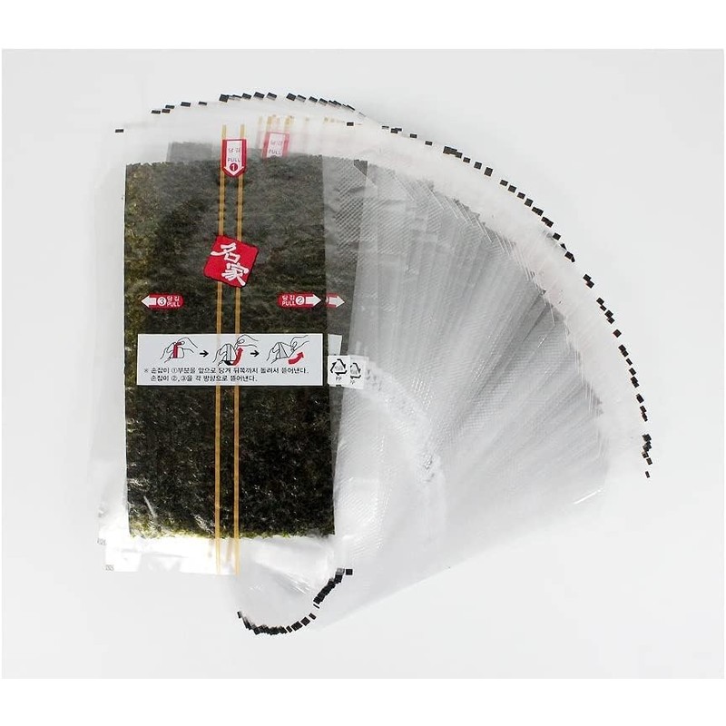 Kaneyama Seaweed Wrappers for Triangular "Onigiri" Rice Ball (10 Sheets