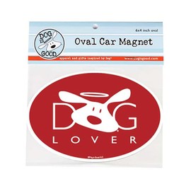 Dog is Good D-Bolo-G Lover Oval Car Magnet