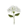 Artificial Hydrangea - 35cm - White - Realistic Silk Flower