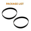 JEDELEOS Replacement Style U Belts for Eureka Airspeed, Sanitaire and