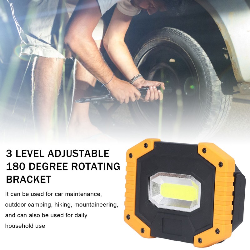 COB Work Light USB Charging Portable Floodlight Waterproof Emergency Portable