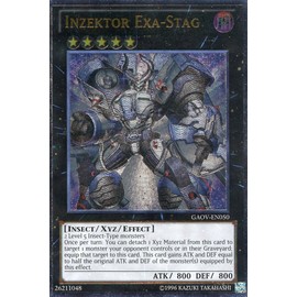 YU-GI-OH! - Inzektor Exa-Stag (GAOV-EN050) - Galactic Overlord - Unlimited Edition - Ultimate Rare